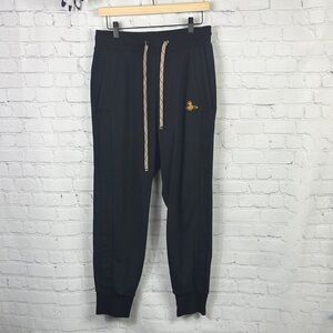 VIVIENNE WESTWOOD Endangered Species Track Jogger Trouser Black Pants size small